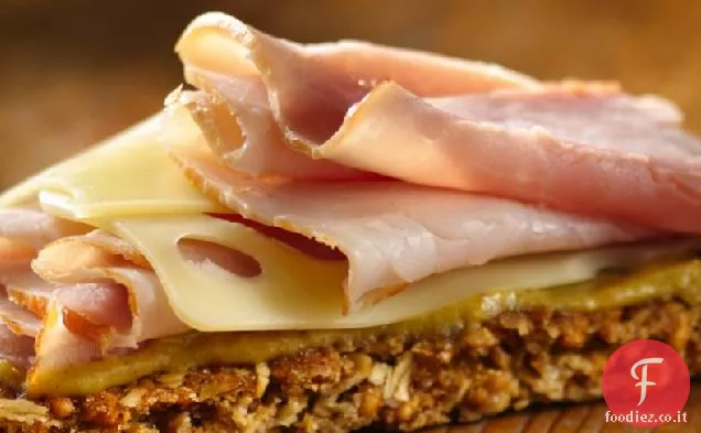 Barretta di muesli al prosciutto e formaggio