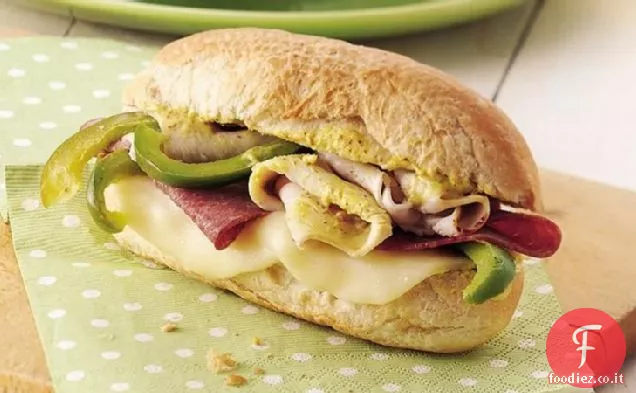 Hoagie panini alla griglia