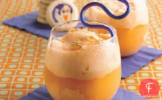 Crema arancione Galleggianti