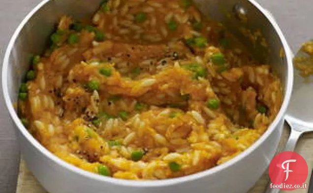 Carote e piselli Orzo