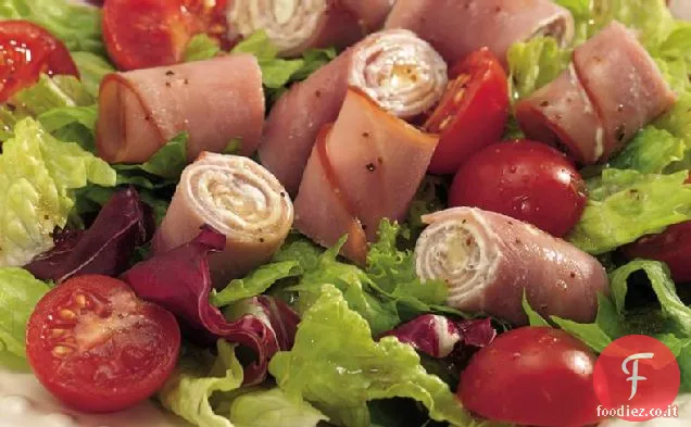 Insalata di prosciutto e aglio