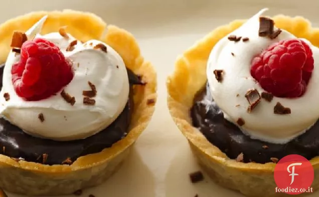 Crostate al cioccolato senza glutine