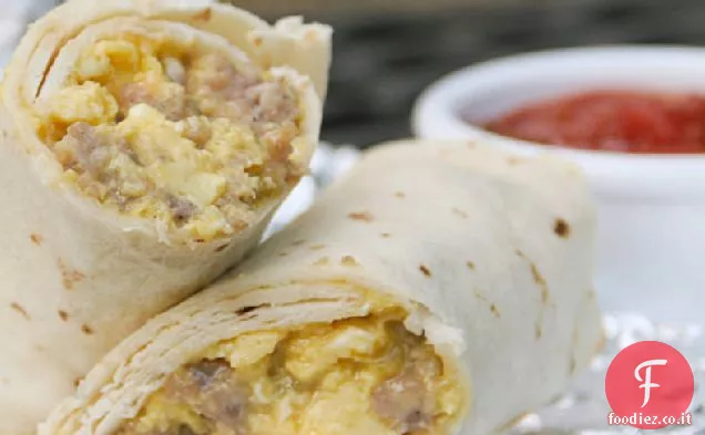 Colazione in campeggio Burritos