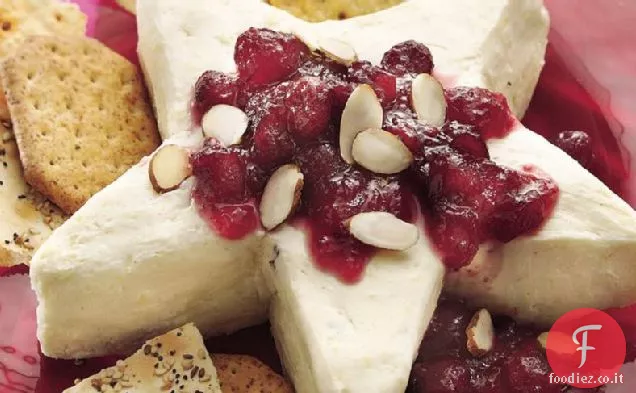 Cranberry-condita tre formaggio diffusione
