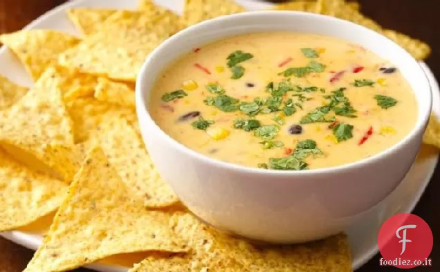 Salsa di mais-formaggio del sud-ovest