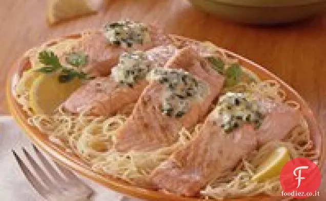 Salmone al forno con Coriandolo