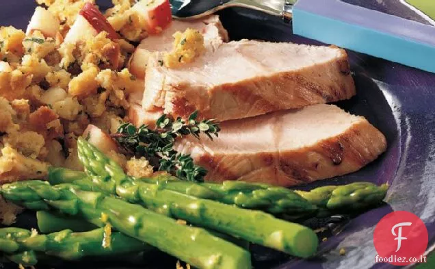 Filetto di tacchino alla griglia con ripieno