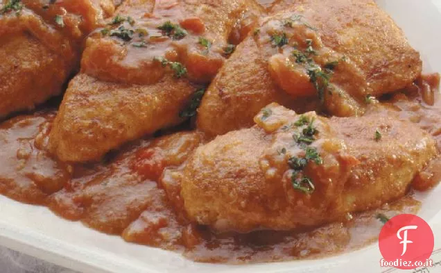 Paprika di pollo saltata