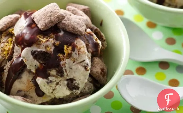 Muddy Buddies ® Brownie Gelato