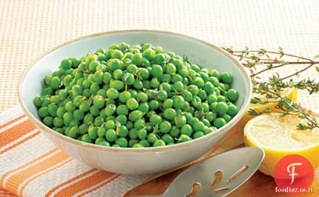 Piselli con Limone e Timo