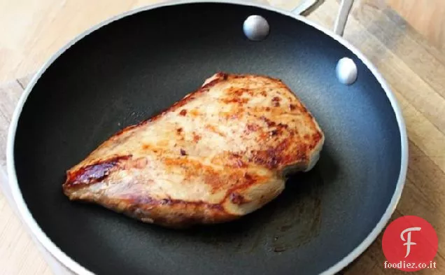 Petti di pollo marinati in anticipo