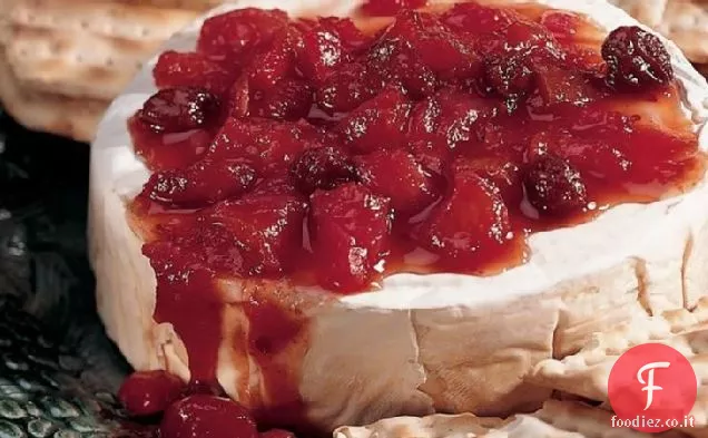 Gingery Mirtillo e pera Chutney