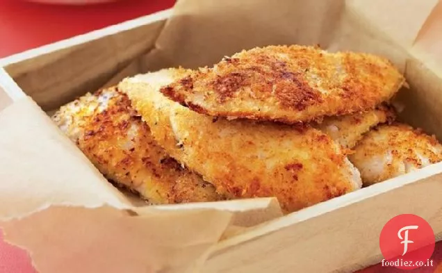 Panko Panfried Strisce di pesce