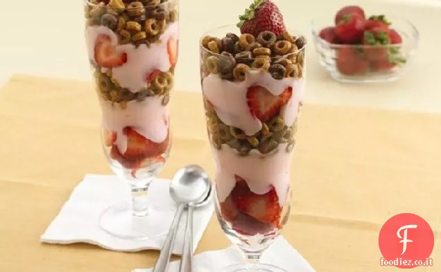 Fragola-Cioccolato Cheerios® Parfaits