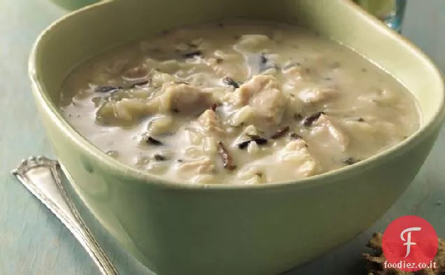 Veloce Tacchino-Zuppa di riso selvatico