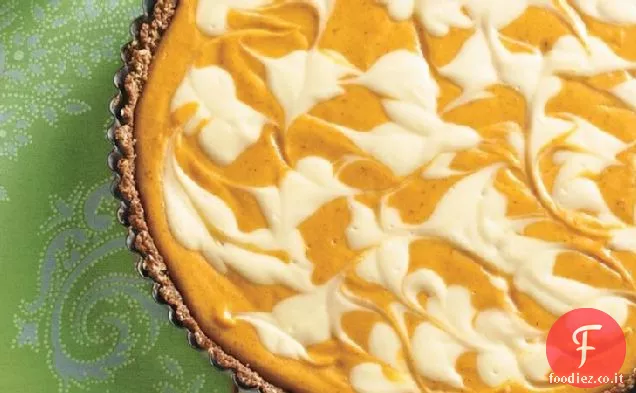 Crostata al formaggio di zucca