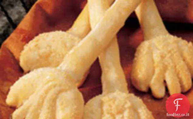 Manici di scopa delle streghe alla parmigiana