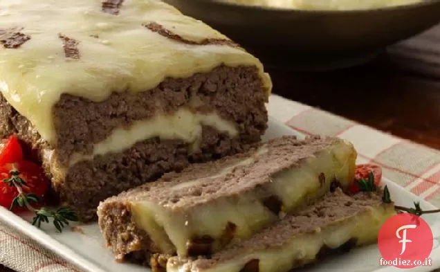 Polpettone ripieno di formaggio