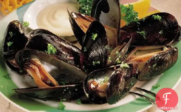 Cozze con salsa di Senape