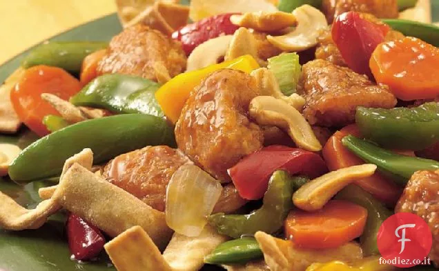 Pollo croccante Chow Mein