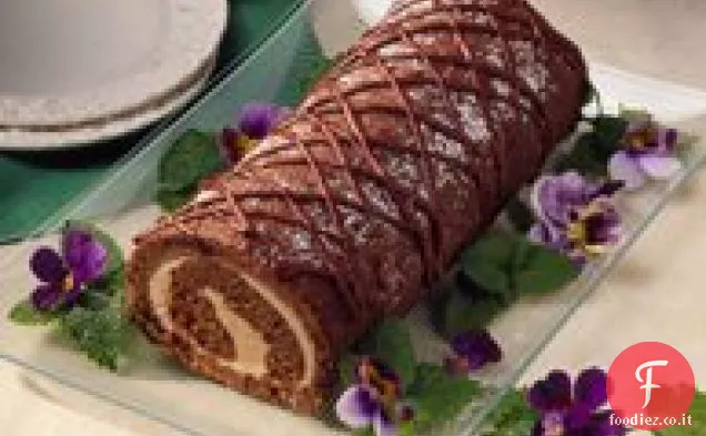 Rotolo di torta al burro di mele