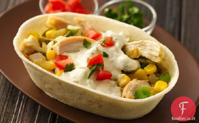 Pollo Suiza Stand ' N Stuff Tacos
