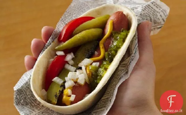 Stile Chicago Stand 'N Stuff Hot Dog Tacos