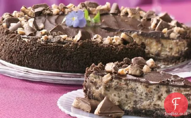 Gocce di cioccolato-Toffee Cheesecake