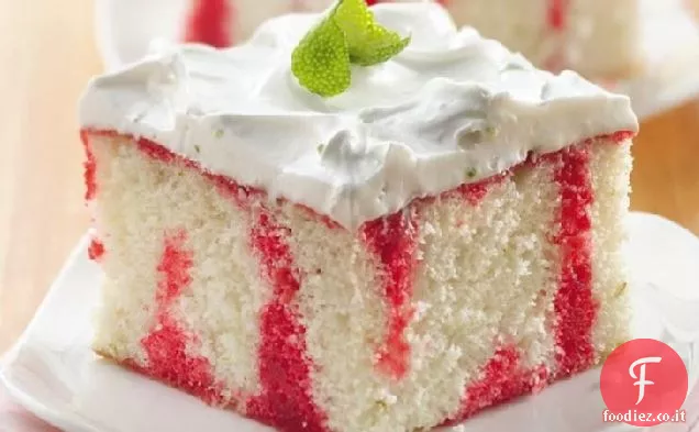 Ciliegia Limeade Poke Torta