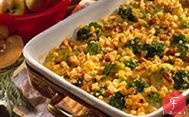 Casseruola di broccoli e mais