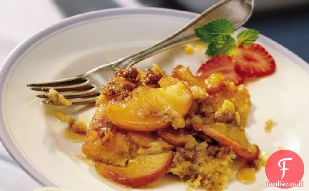 Pancake al forno di mele e salsicce