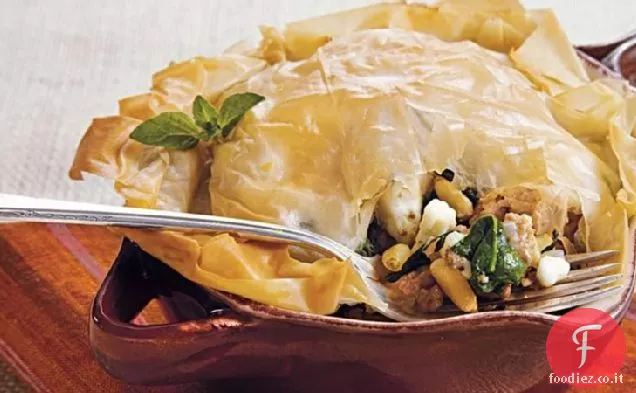 Turchia-Feta Phyllo Cuocere