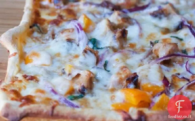 Bourbon alla griglia-Pizza di pollo