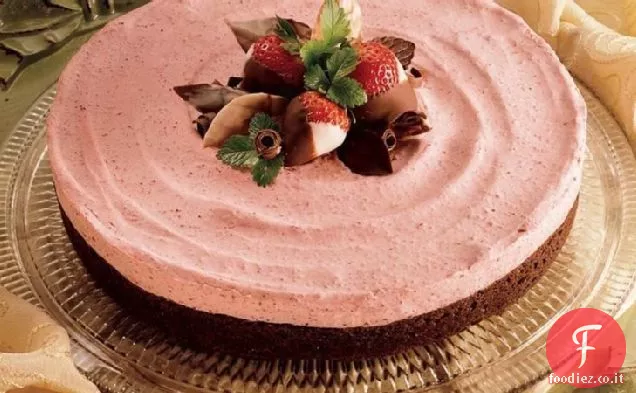 Torta di Mousse alla fragola