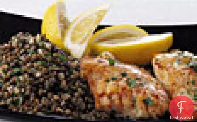 Baccalà saltato con Lenticchie