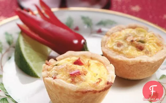 Mini quiche di granchio asiatico