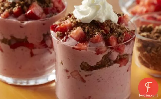 Frutti di bosco misti Cheesecake Frullato Parfaits