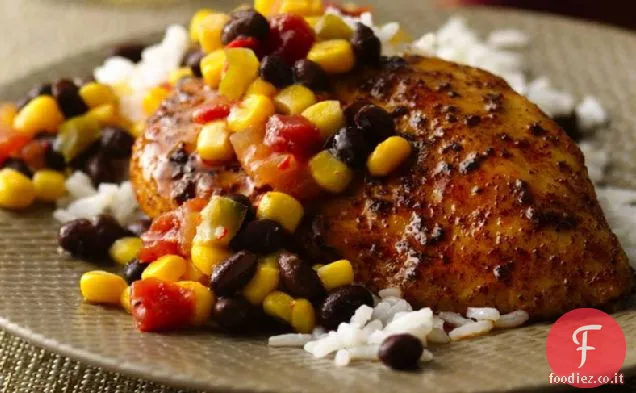 Pollo piccante padella