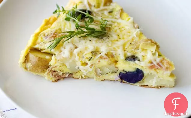 Patate e Prosciutto Frittata
