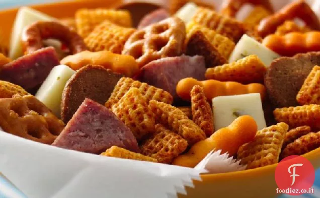 Miscela di chex per barbecue di Kansas City