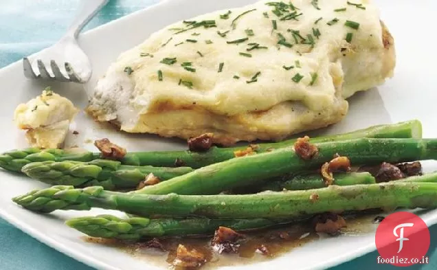 Asparagi con Burro di Noci Tostato