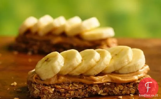 PB e Banana Falò Canapé