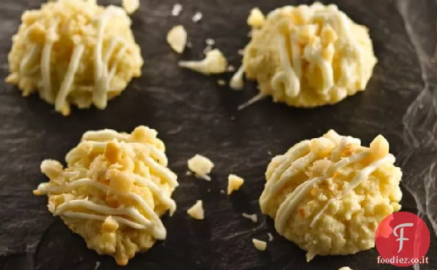 Gocce di crema al limone e cocco