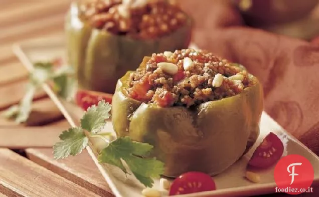Couscous a cottura lenta-Peperoni ripieni