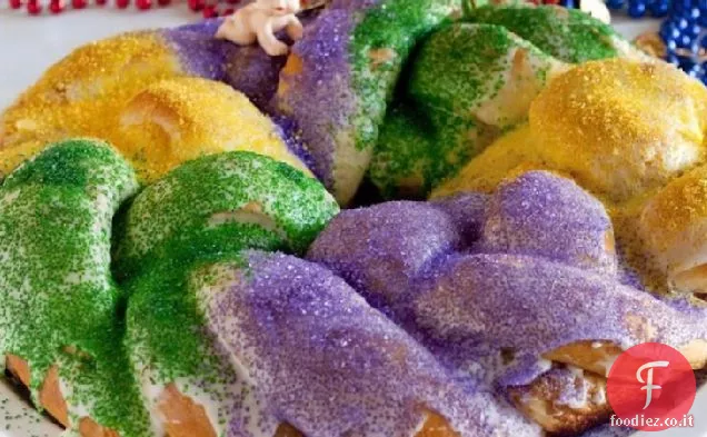 Veloce Mardi Gras Re Torta