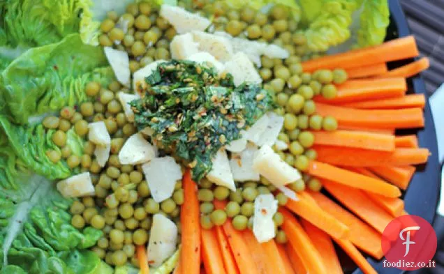 Piselli, Carote e Pecorino