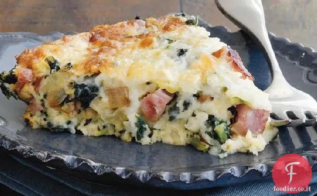 Prosciutto piccante ’n Verdi Quiche