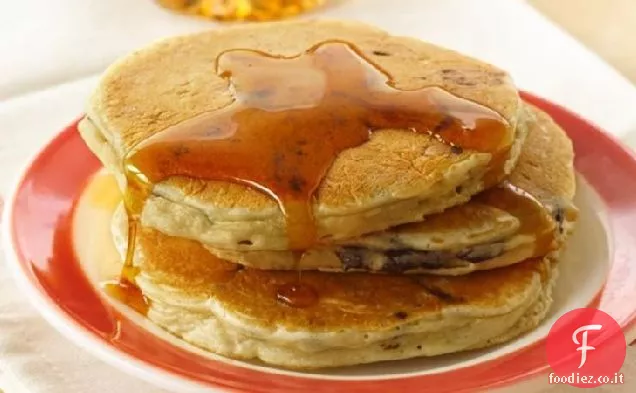 Frittelle con gocce di cioccolato