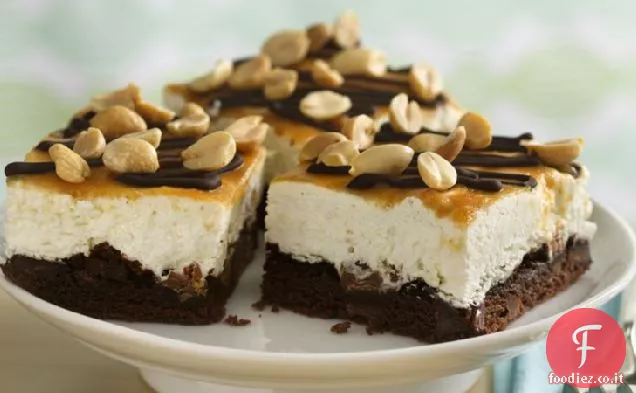 Cioccolato-Burro di arachidi Dream Bars