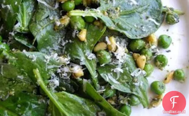 Insalata di pesto di piselli